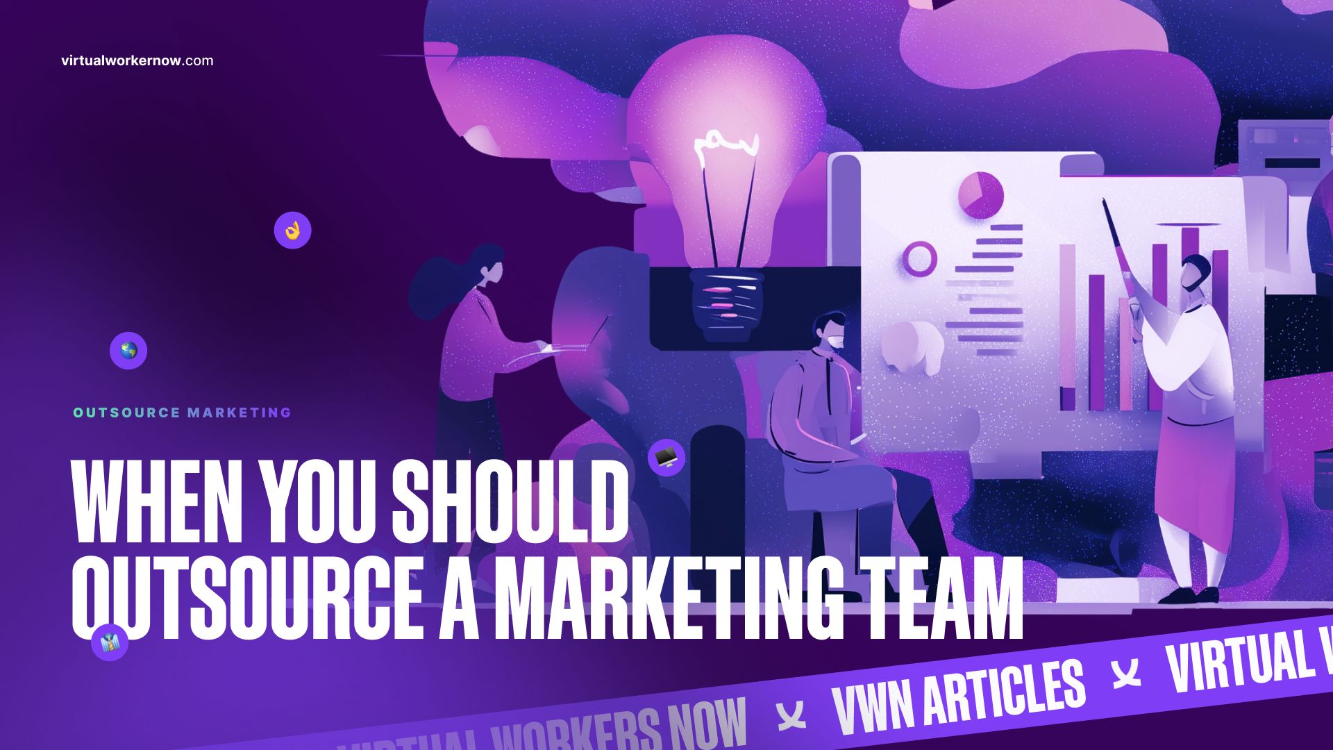 when to outsource blog visual